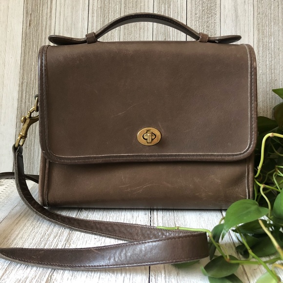 Coach Handbags - Vintage Coach Court Top Handle Crossbody Bag